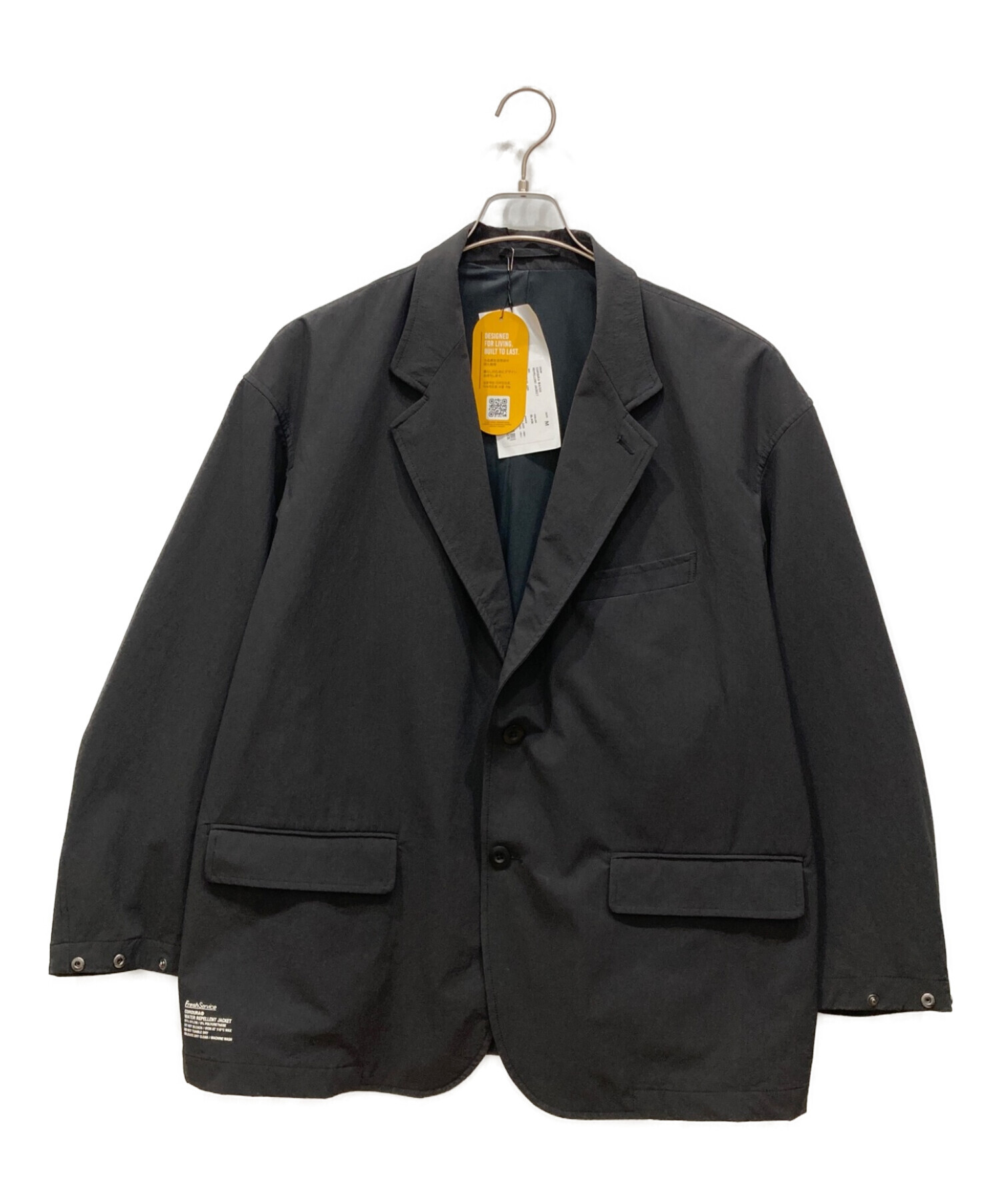 FreshService (フレッシュサービス) CORDURA WATER REPELLENT JACKET FSW-23-CT 195 ブラック  サイズ:M