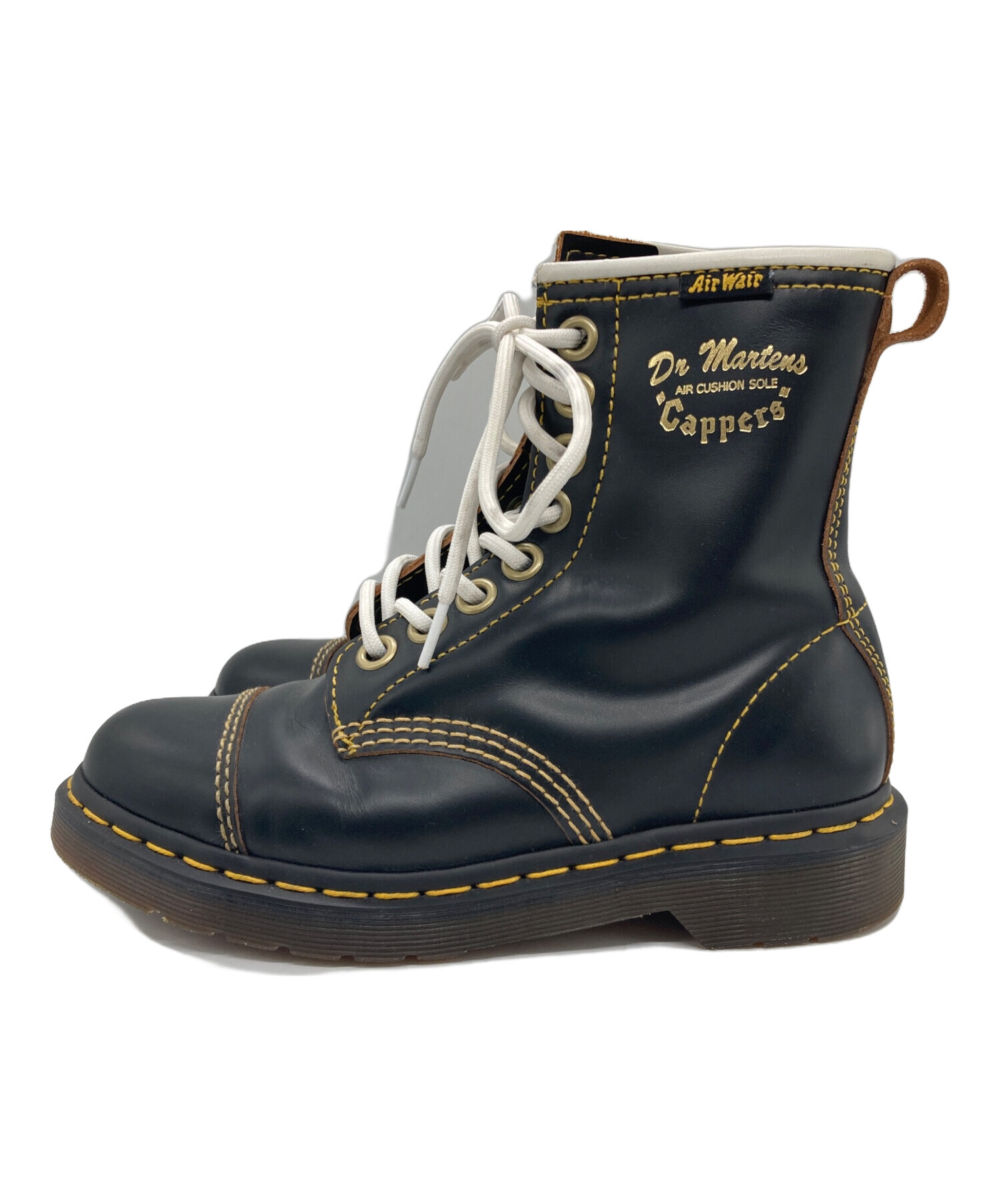 Dr.Martens (ドクターマーチン) cappers 8ホールブーツ ブラック サイズ:37