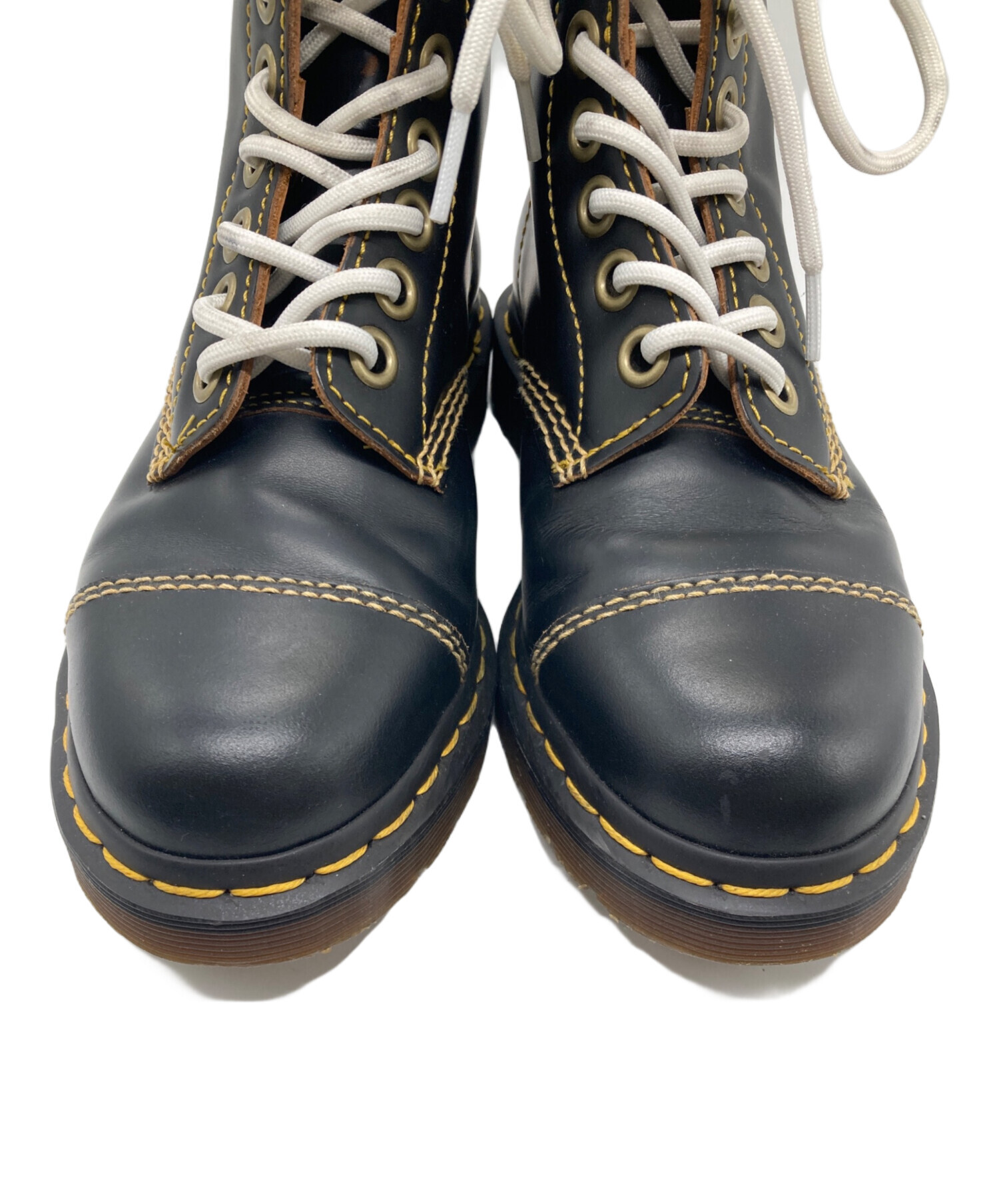 Dr.Martens (ドクターマーチン) cappers 8ホールブーツ ブラック サイズ:37