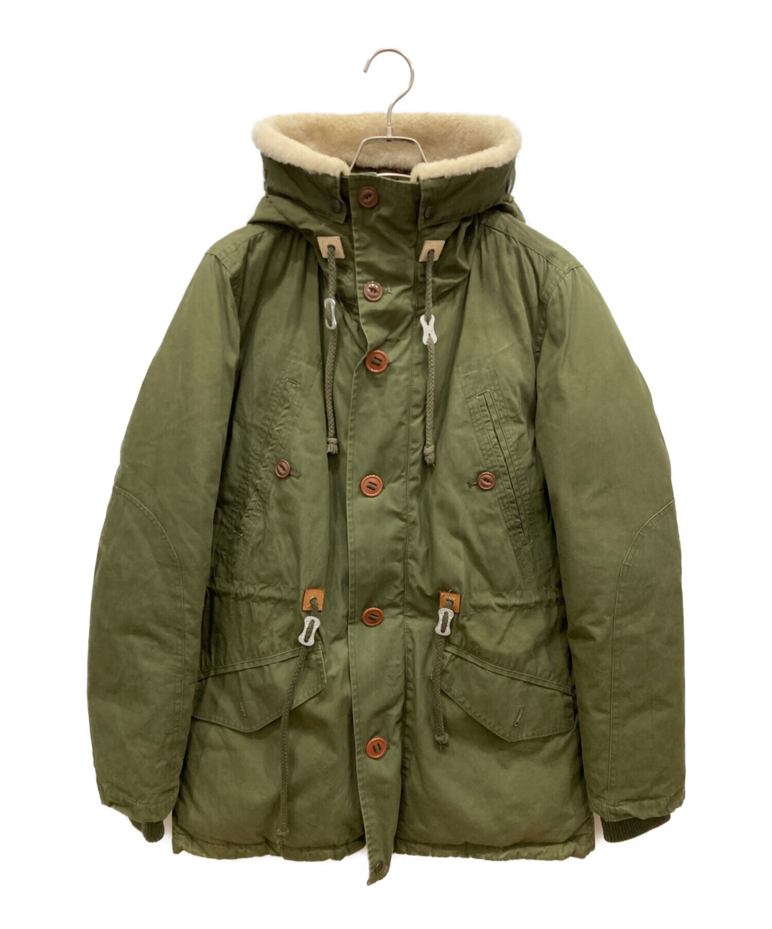 裏地ポリエステル100%snow peak Waxed Down Jacket - ダウンジャケット