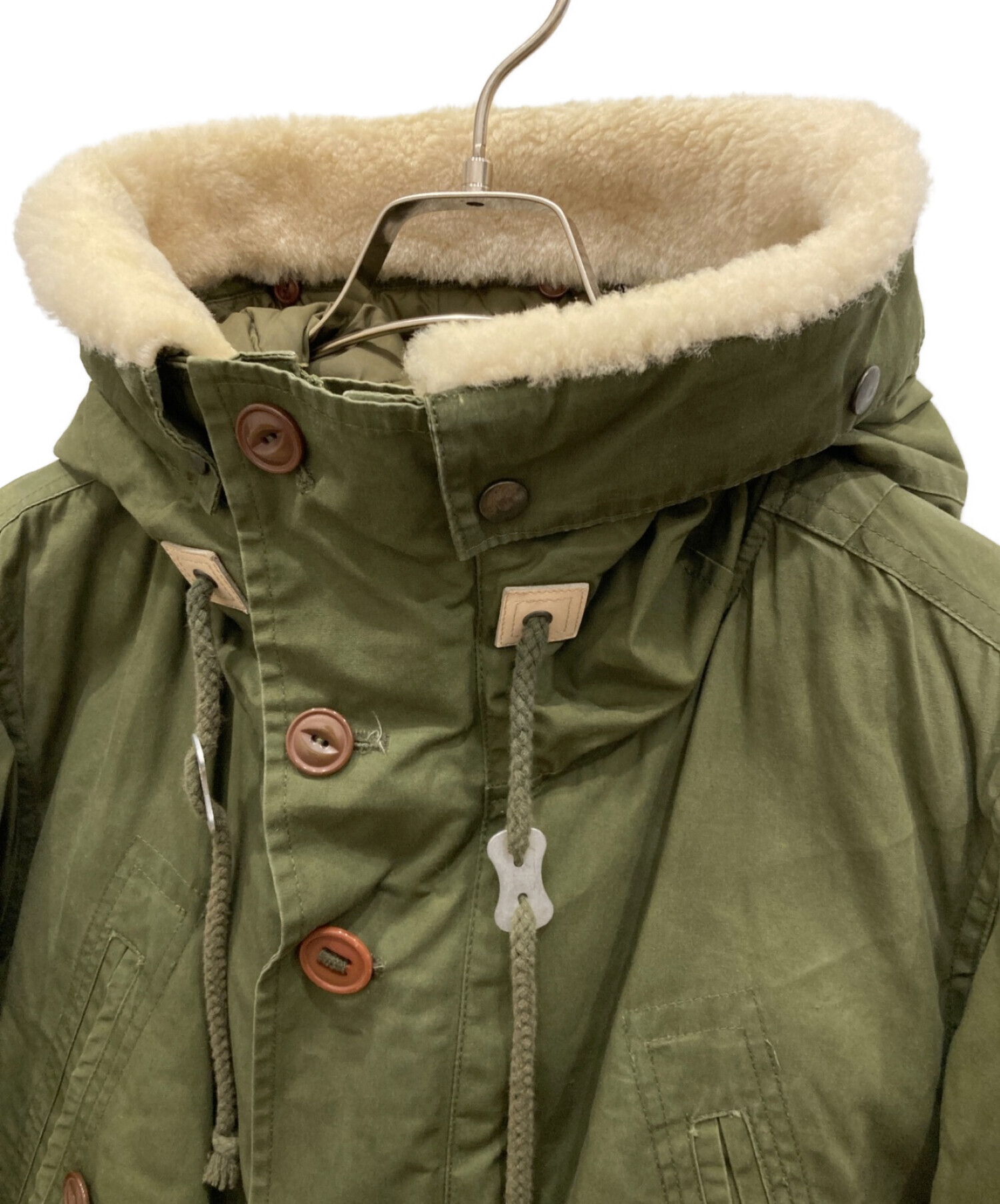 アウトレットの半額 snow peak（スノーピーク）Waxed Down Jacket