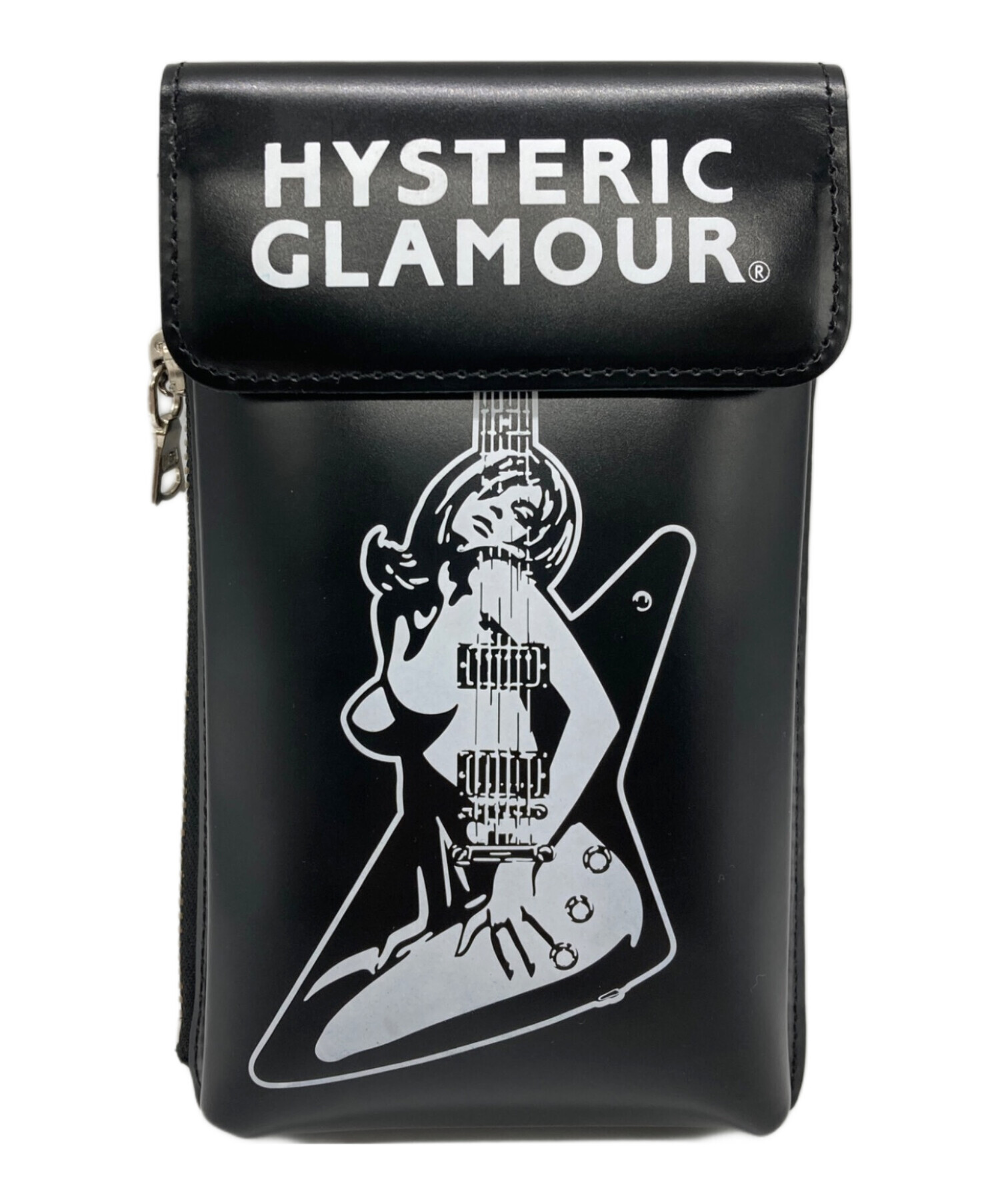 Hysteric Glamour (ヒステリックグラマー) スマホショルダーポーチ ブラック