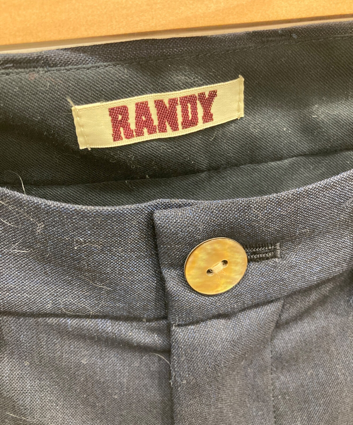 中古・古着通販】Randy (ランディー) 23SS SHOPPING CART ACCORDION PANTS ショッピングカート アコーディオン パンツ SS23-RPT03 ネイビー サイズ:1｜ブランド・古着通販 トレファク公式【TREFAC FASHION】スマホサイト