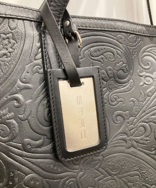 中古・古着通販】ETRO (エトロ) マルゴットトートバッグ ストライプ 型