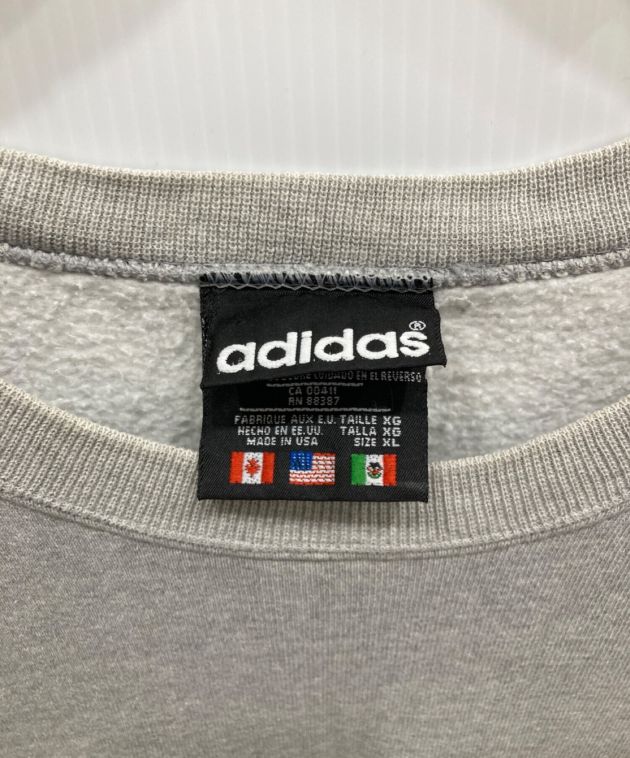 中古・古着通販】adidas (アディダス) 80ｓ刺繍ロゴスウェット 万国旗