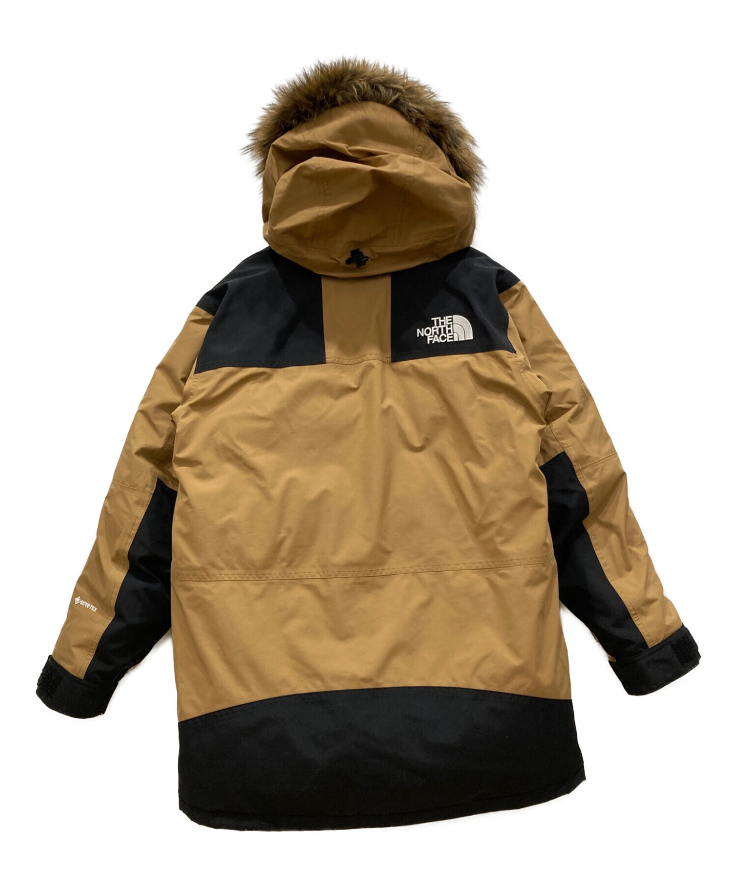 THE NORTH FACE (ザ ノース フェイス) Mountain Down Coat マウンテンダウンコート ファー ND91935 ブラウン  サイズ:S