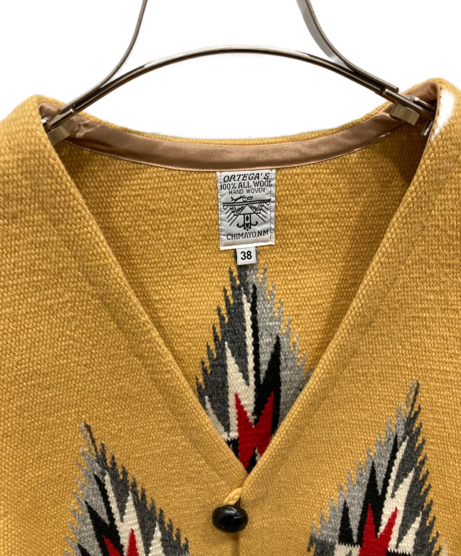 中古・古着通販】ORTEGA'S (オルテガ) CHIMAYO VEST HAND WOVEN