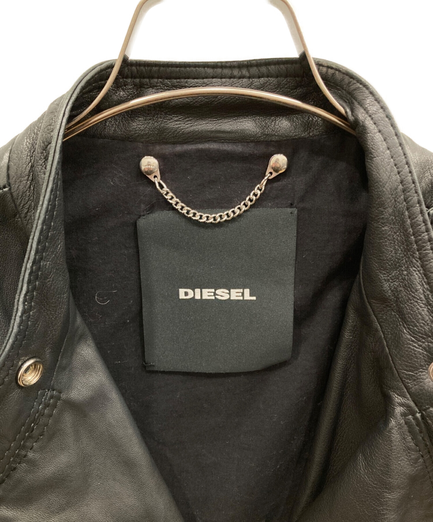 中古・古着通販】DIESEL (ディーゼル) シープスキンダブルライダース