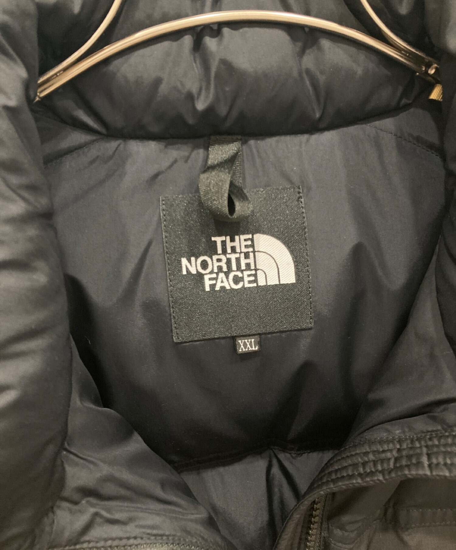THE NORTH FACE (ザ ノース フェイス) NUPTSE JACKET　ヌプシダウンジャケット　ND91841 ブラック サイズ:XXL
