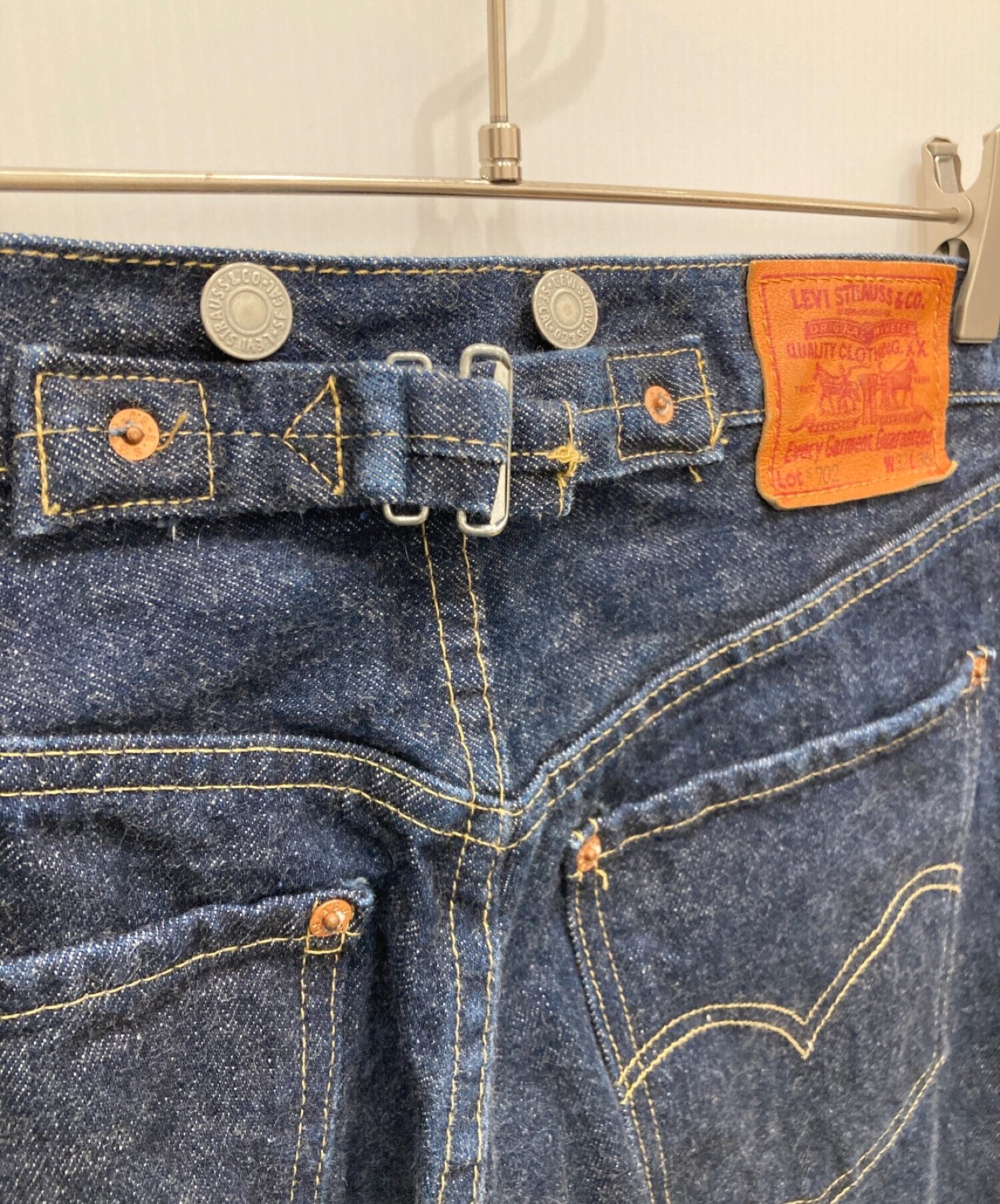 LEVI'S (リーバイス) S702 XX ストレート デニムパンツ 96年製 サイズ:W32 L36