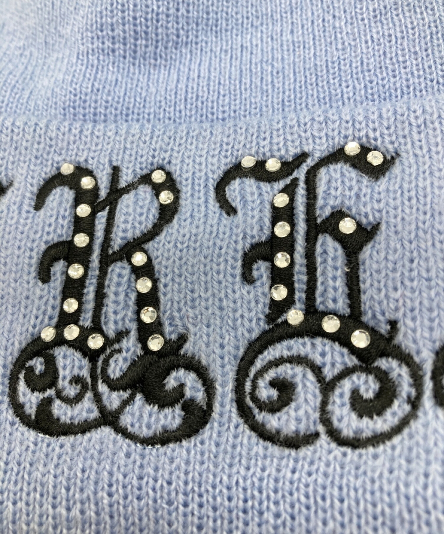 SUPREME (シュプリーム) 21SS Old English Rhinestone Beanie オールド イングリッシュ ラインストーン  ビーニー