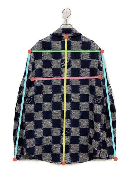 中古・古着通販】LOUIS VUITTON (ルイ ヴィトン) 23AW Damier Wool 