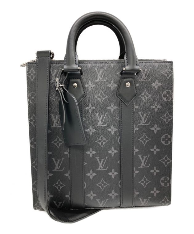 中古・古着通販】LOUIS VUITTON (ルイ ヴィトン) モノグラムエクリプス サックプラ クロス 2WAY ショルダーバッグ M46098  ブラック｜ブランド・古着通販 トレファク公式【TREFAC FASHION】スマホサイト