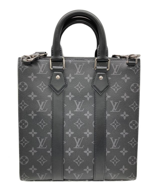 中古・古着通販】LOUIS VUITTON (ルイ ヴィトン) モノグラムエクリプス サックプラ クロス 2WAY ショルダーバッグ M46098  ブラック｜ブランド・古着通販 トレファク公式【TREFAC FASHION】スマホサイト