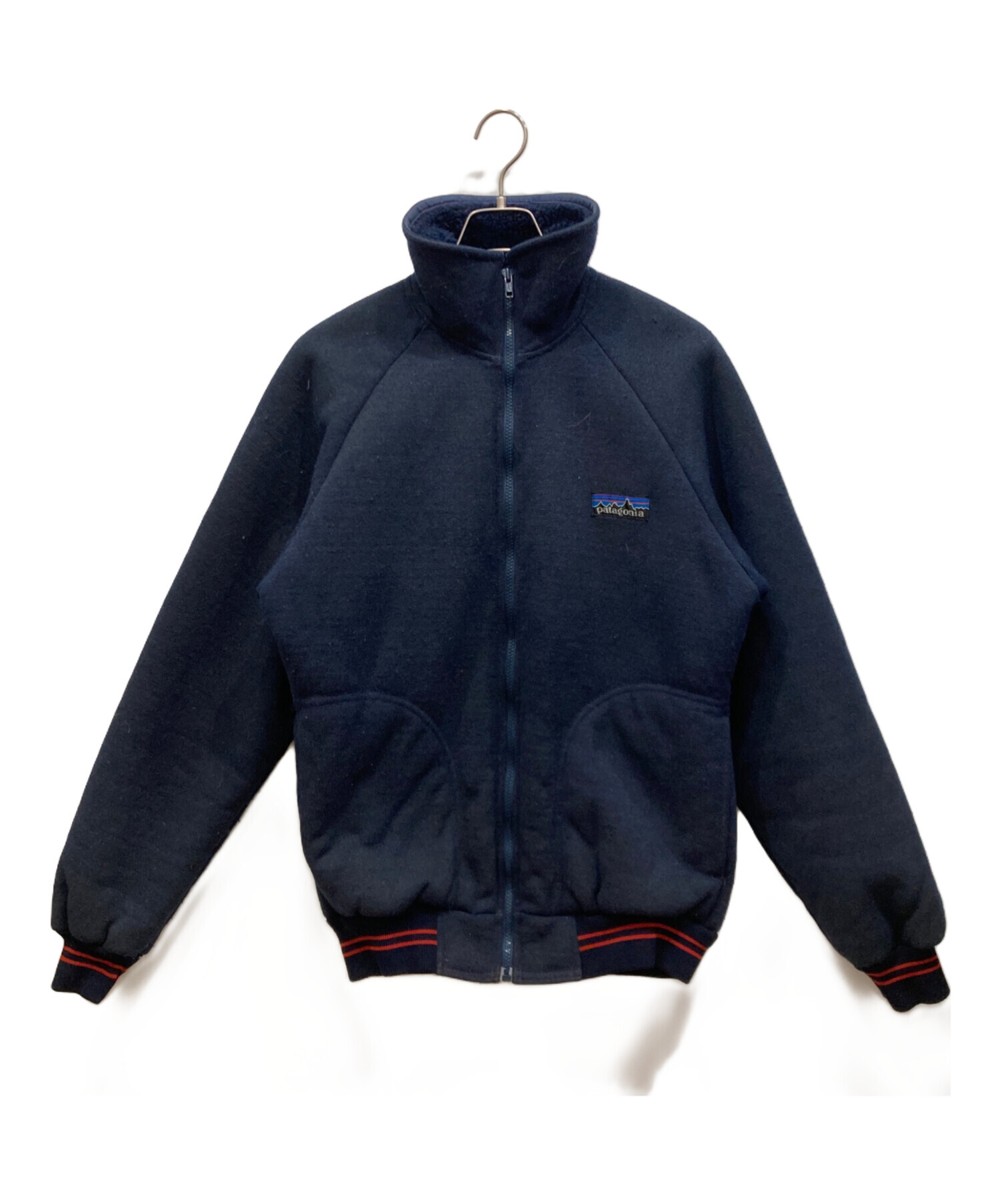 中古・古着通販】Patagonia (パタゴニア) 80s デカタグパイルジャケット ネイビー サイズ:SIZE L｜ブランド・古着通販  トレファク公式【TREFAC FASHION】スマホサイト