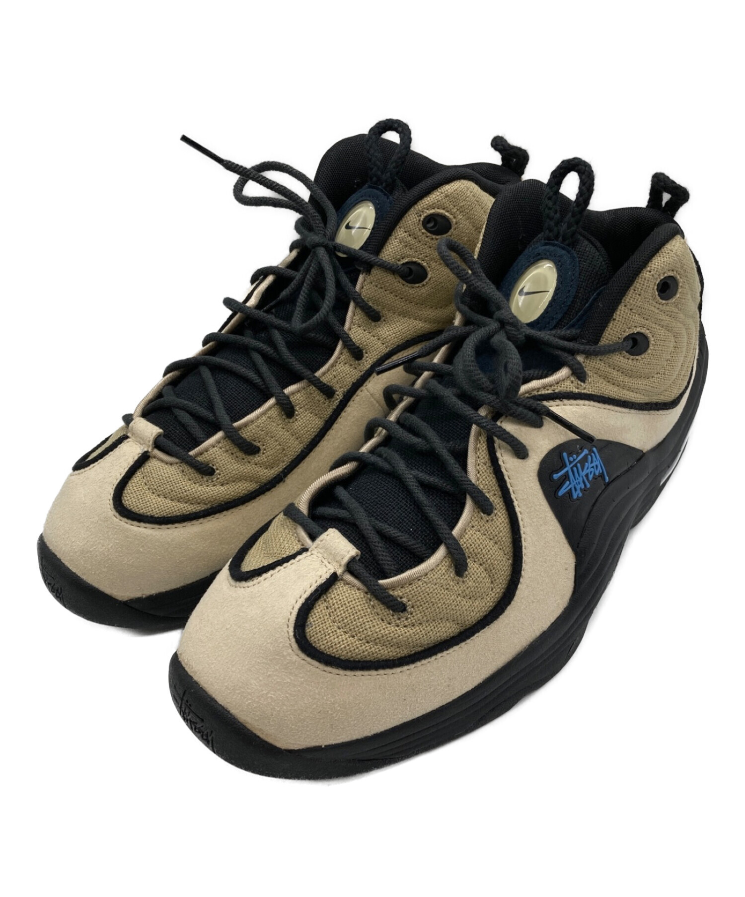 NIKE (ナイキ) stussy (ステューシー) Nike Air Penny II ベージュ サイズ:SIZE 30cm