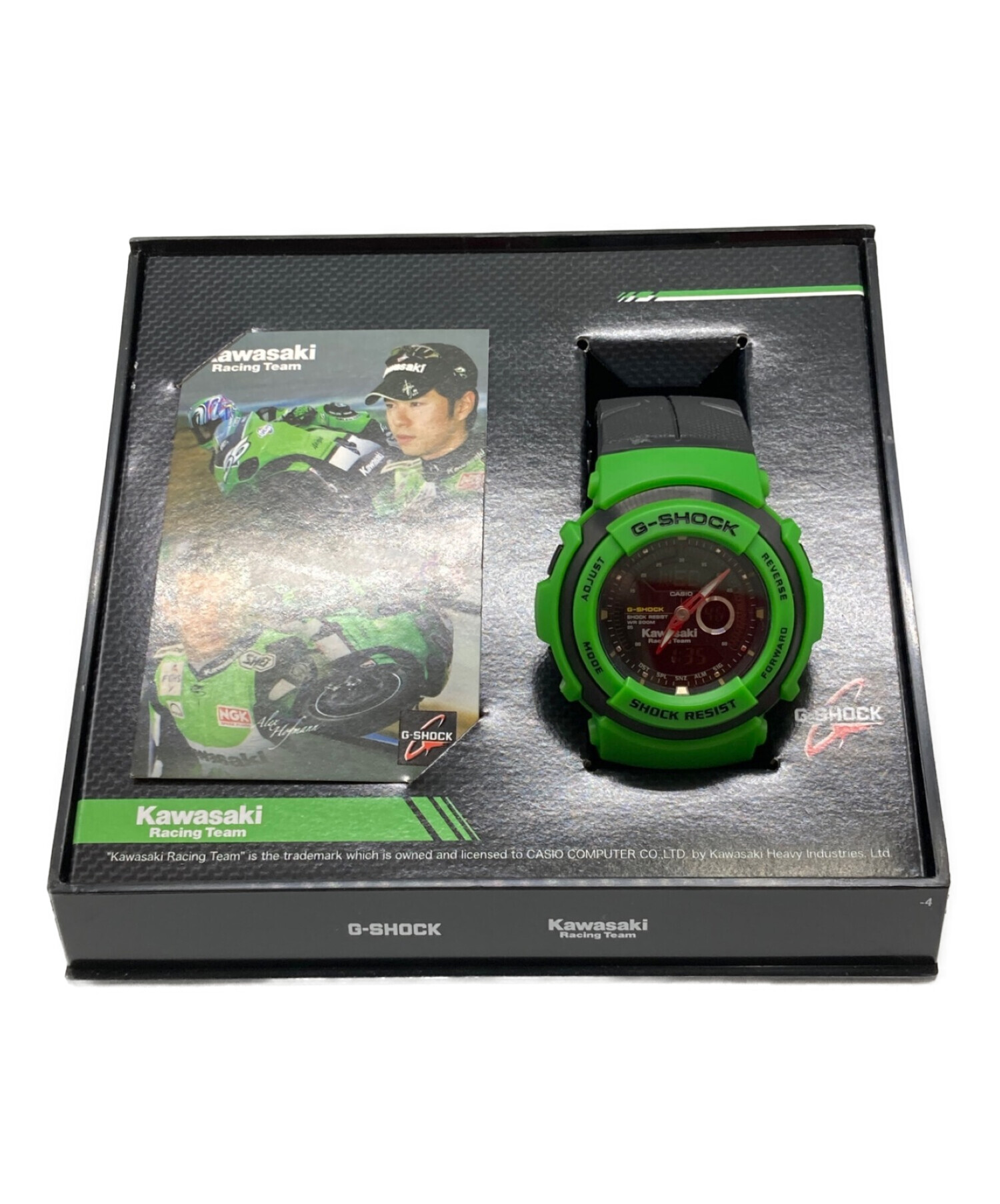 中古・古着通販】CASIO (カシオ) Kawasaki Racing Team デジタルウォッチ ブラック｜ブランド・古着通販  トレファク公式【TREFAC FASHION】スマホサイト