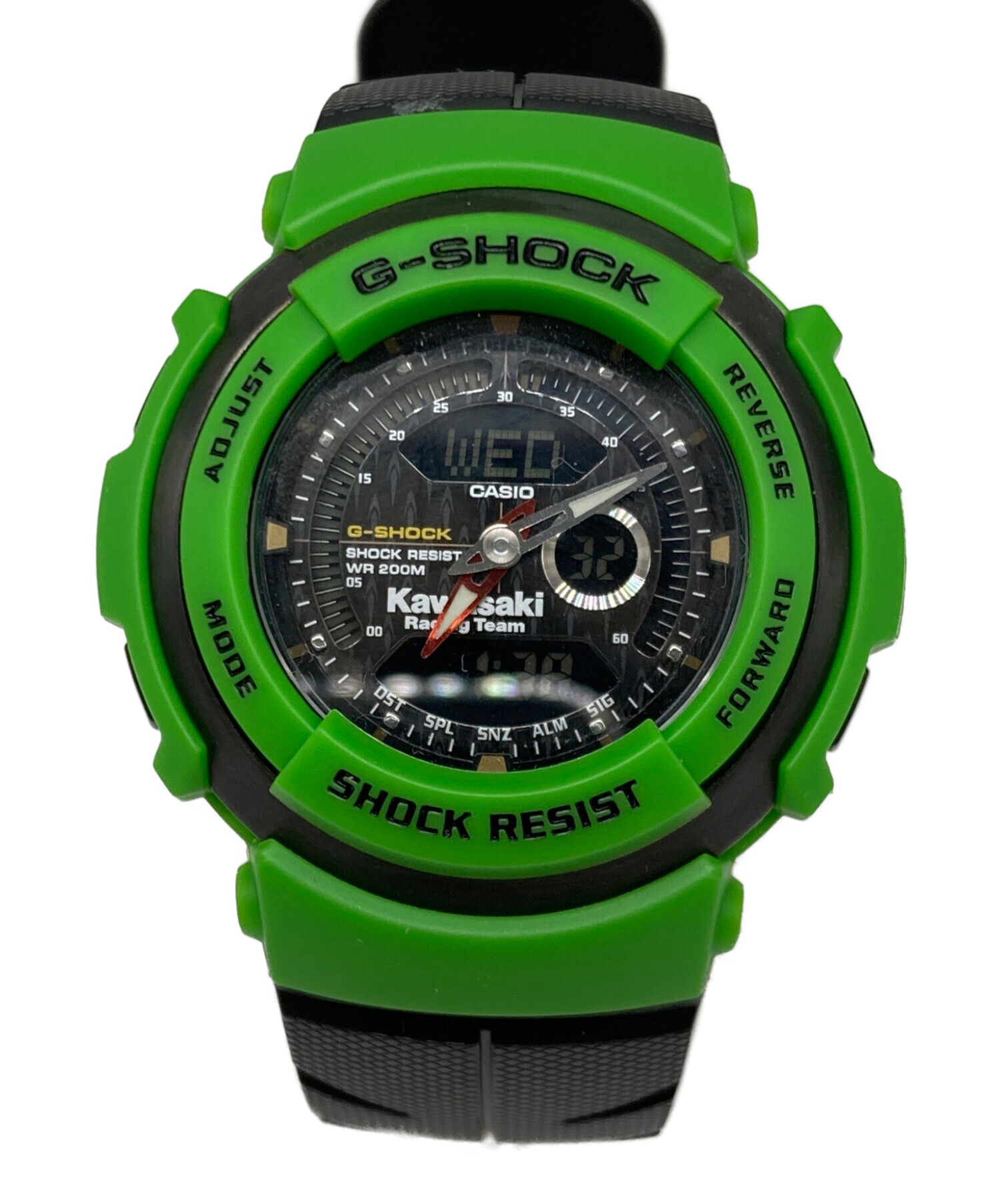 中古・古着通販】CASIO (カシオ) Kawasaki Racing Team デジタルウォッチ ブラック｜ブランド・古着通販  トレファク公式【TREFAC FASHION】スマホサイト