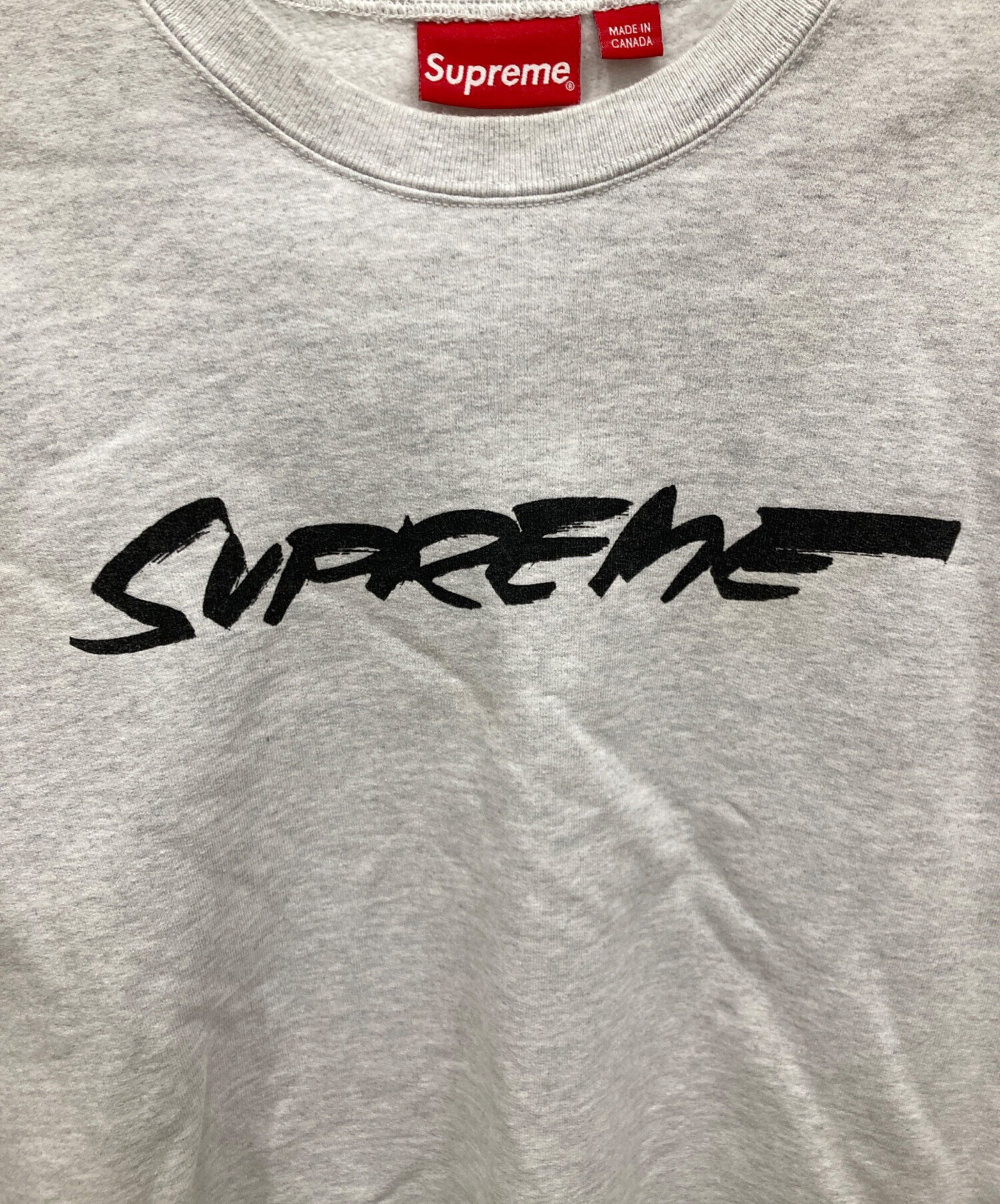 中古・古着通販】SUPREME (シュプリーム) 20AW Futura Logo Crewneck フーチュラ ロゴ クルーネック スウェット  グレー サイズ:M｜ブランド・古着通販 トレファク公式【TREFAC FASHION】スマホサイト