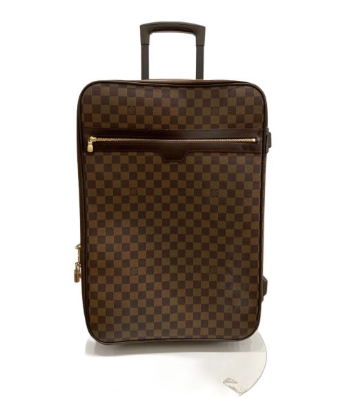 中古・古着通販】LOUIS VUITTON (ルイ ヴィトン) ダミエ ペガス55 キャリーバッグ ブラウン｜ブランド・古着通販  トレファク公式【TREFAC FASHION】スマホサイト