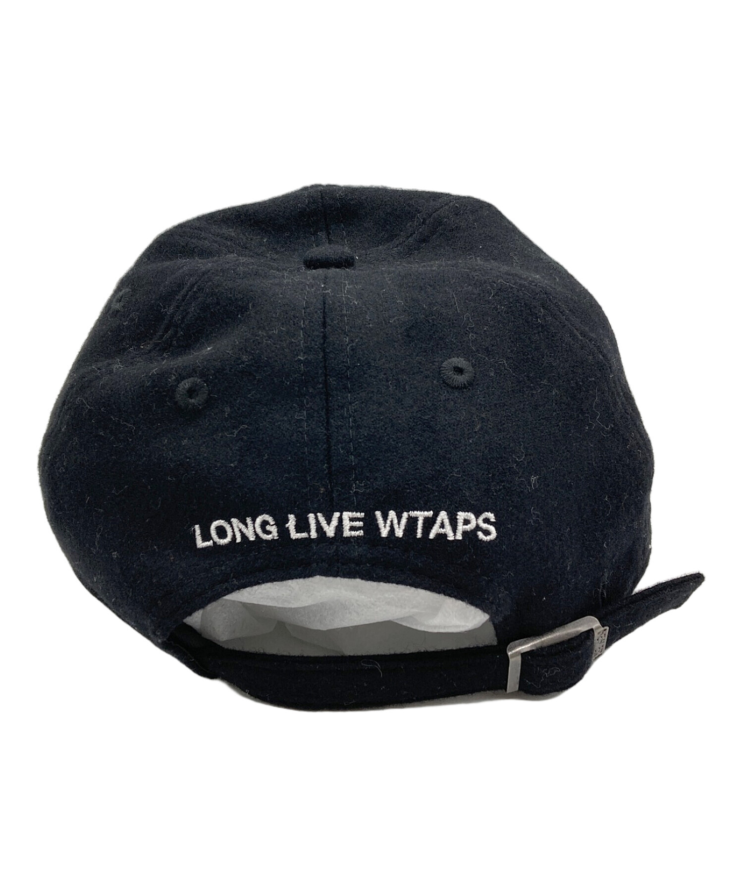 WTAPS (ダブルタップス) New Era (ニューエラ) 9TWENTY / CAP / WONY. FLANNEL. NEWERA. LLW　 9トゥエンティ / キャップ / ウォニー.ランネル. ニューエラ ブラック サイズ:00