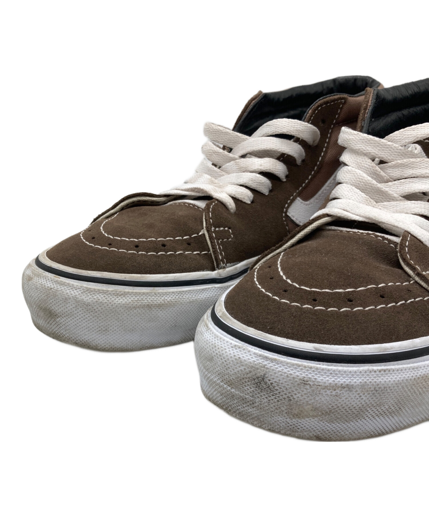 中古・古着通販】VANS (バンズ) JJJJound (ジョウンド) SK8-MID VAULT LX ブラウン  サイズ:25cm｜ブランド・古着通販 トレファク公式【TREFAC FASHION】スマホサイト