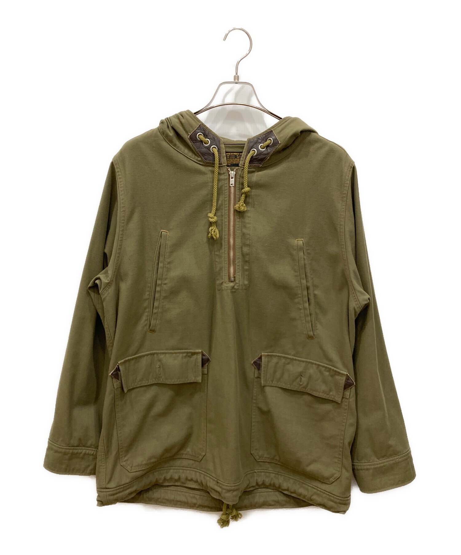 Varde77 (バルデセブンティセブン) US ARMY D-2 TYPE PARKA ミリタリー コットン アノラック ジャケット パーカー  オリーブ サイズ:SIZE 1