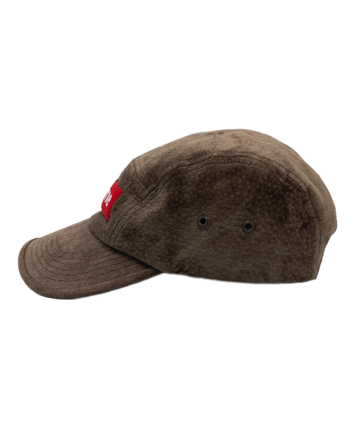 中古・古着通販】SUPREME (シュプリーム) 23SS Suede Camp Cap スエード キャンプ キャップ ブラウン｜ブランド・古着通販  トレファク公式【TREFAC FASHION】スマホサイト