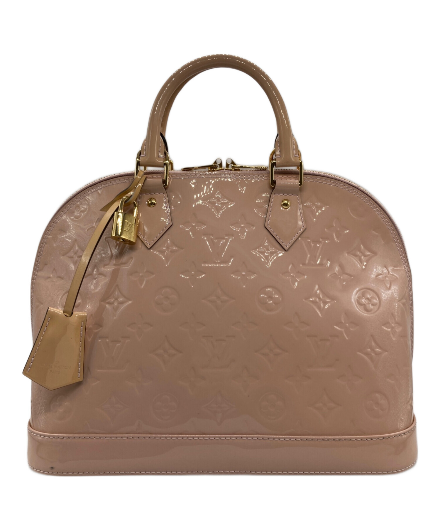 中古・古着通販】LOUIS VUITTON (ルイ ヴィトン) ヴェルニ アルマPM バッグ ローズ・バレリーヌ｜ブランド・古着通販  トレファク公式【TREFAC FASHION】スマホサイト