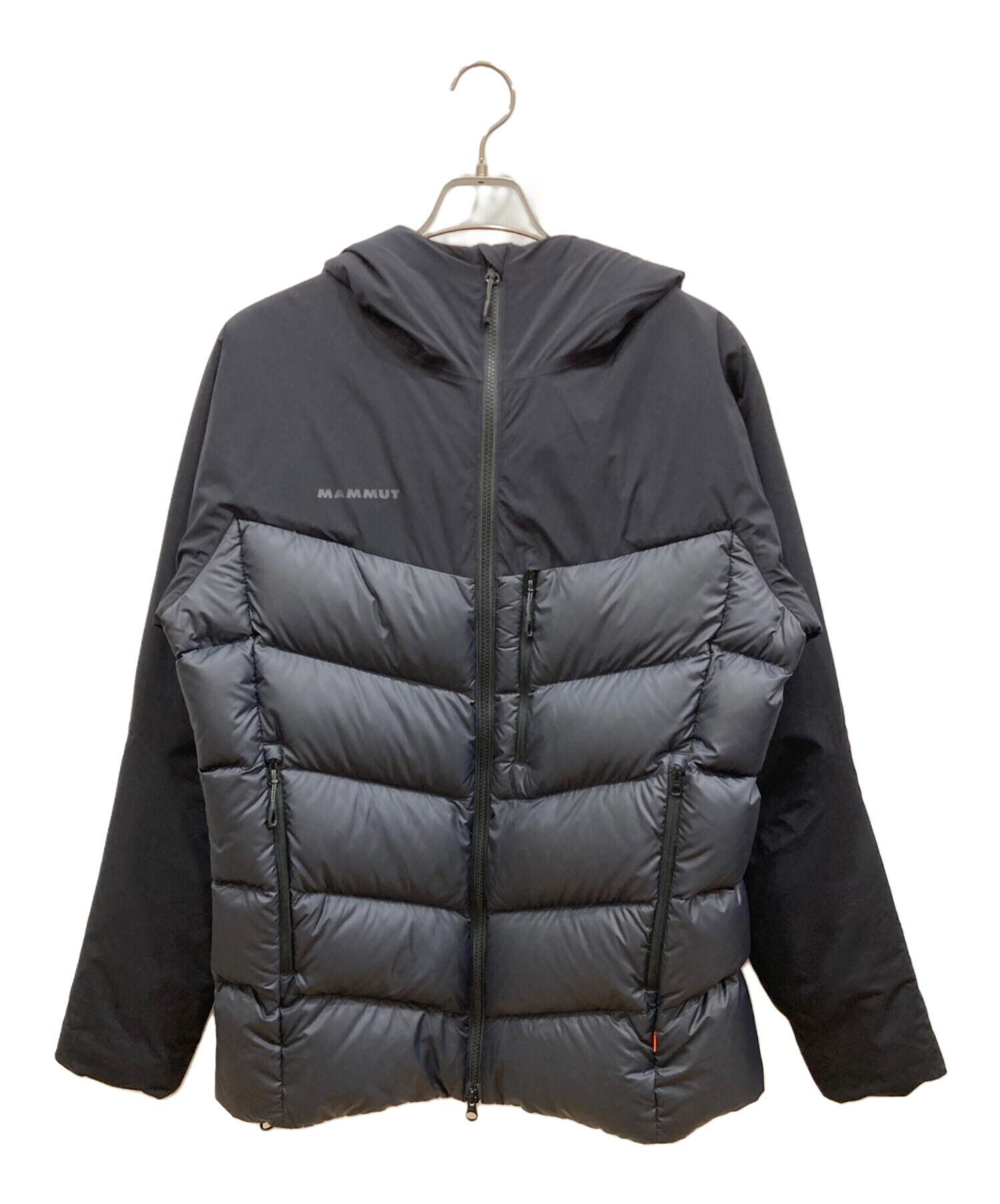 MAMMUT (マムート) Rime Pro IN Hybrid Hooded Jacket AF　 ライムプロインハイブリッドフーデッドジャケットアジアンフィット ブラック サイズ:XL