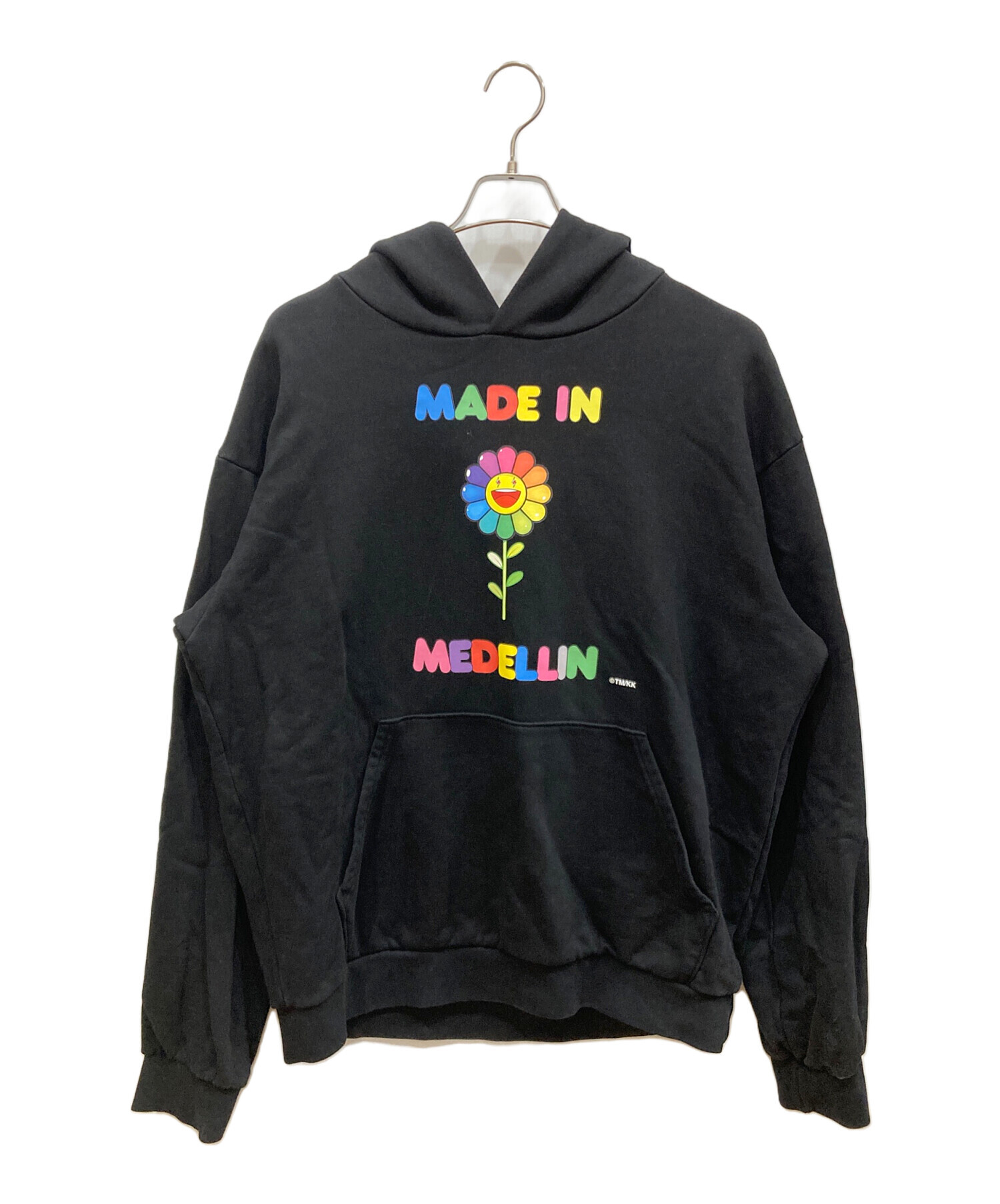 中古・古着通販】JBalvin (ジェーバルヴィン) KAIKAI KIKI (カイカイキキ) MEDELLIN HOODIE ブラック サイズ:XL｜ブランド・古着通販  トレファク公式【TREFAC FASHION】スマホサイト