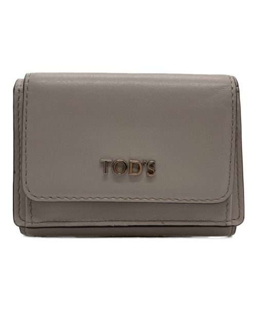 中古・古着通販】TOD'S (トッズ) 2つ折り財布 グレー｜ブランド・古着 