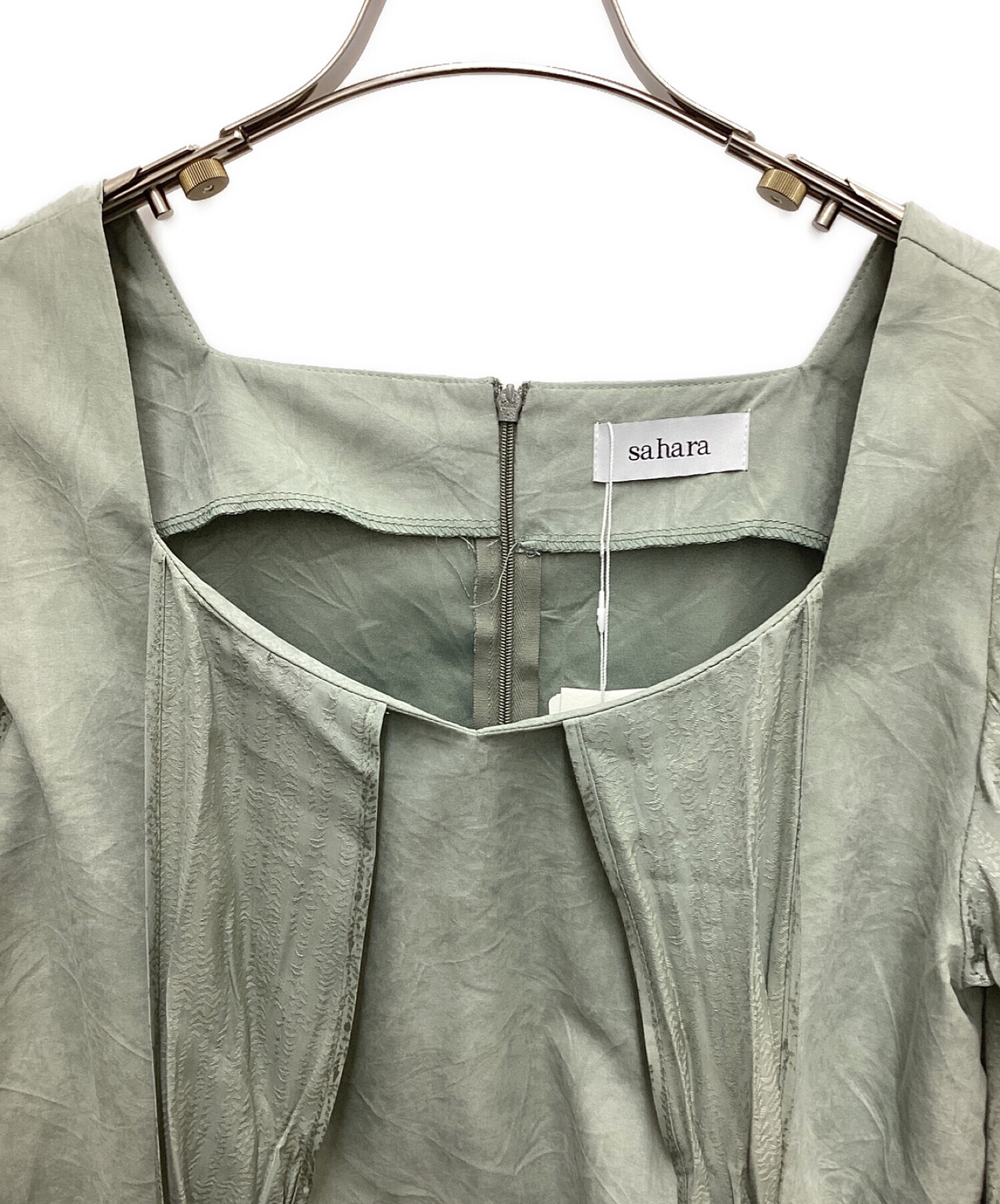 中古・古着通販】sahara (サハラ) Weeping Willow Cross Neck Dress ...