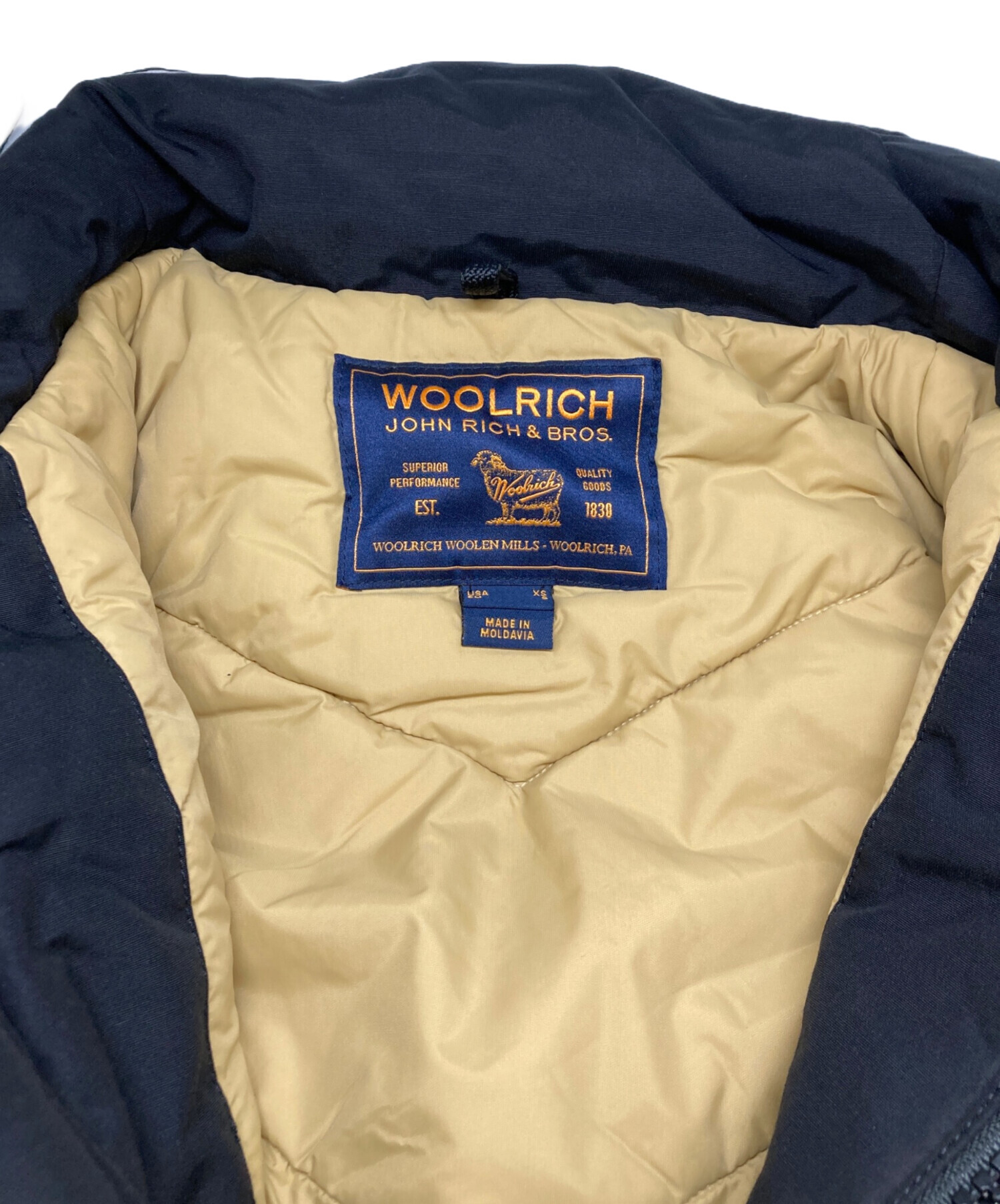 中古・古着通販】WOOLRICH (ウールリッチ) STAG WOOL PARKA ブラック×レッド サイズ:S 未使用品｜ブランド・古着通販  トレファク公式【TREFAC FASHION】スマホサイト