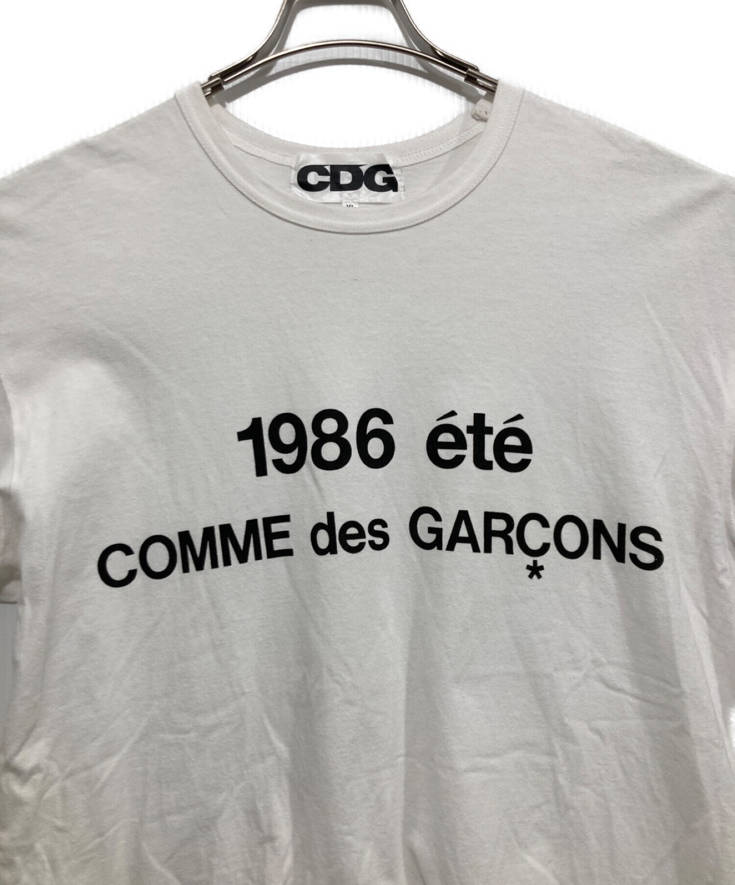 中古・古着通販】CDG (シーディージー) Tシャツ ホワイト サイズ:XL ...