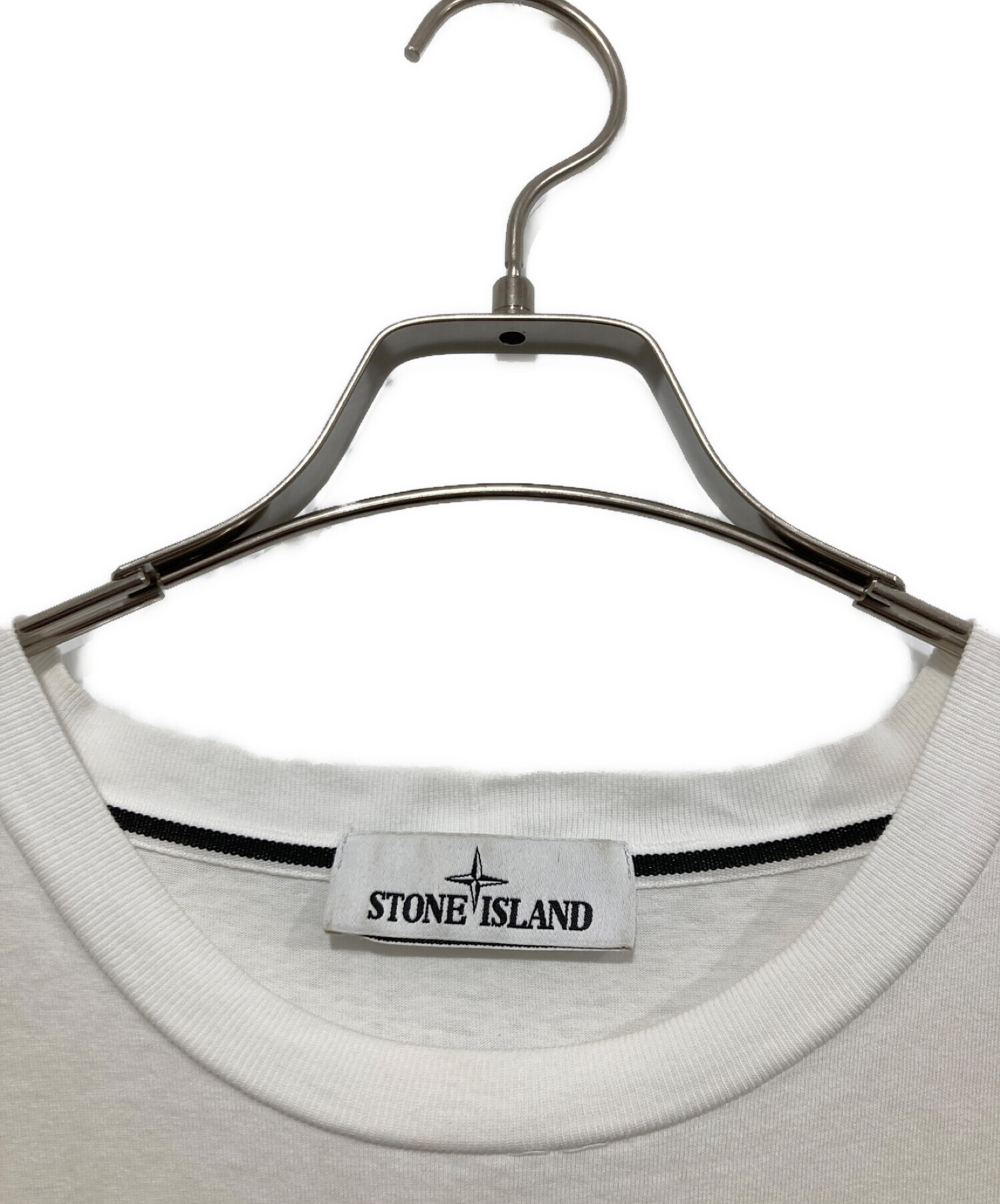 中古・古着通販】STONE ISLAND (ストーンアイランド) ロゴプリントT ...