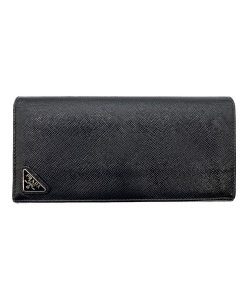 中古・古着通販】PRADA (プラダ) サフィアーノレザー ロングウォレット 