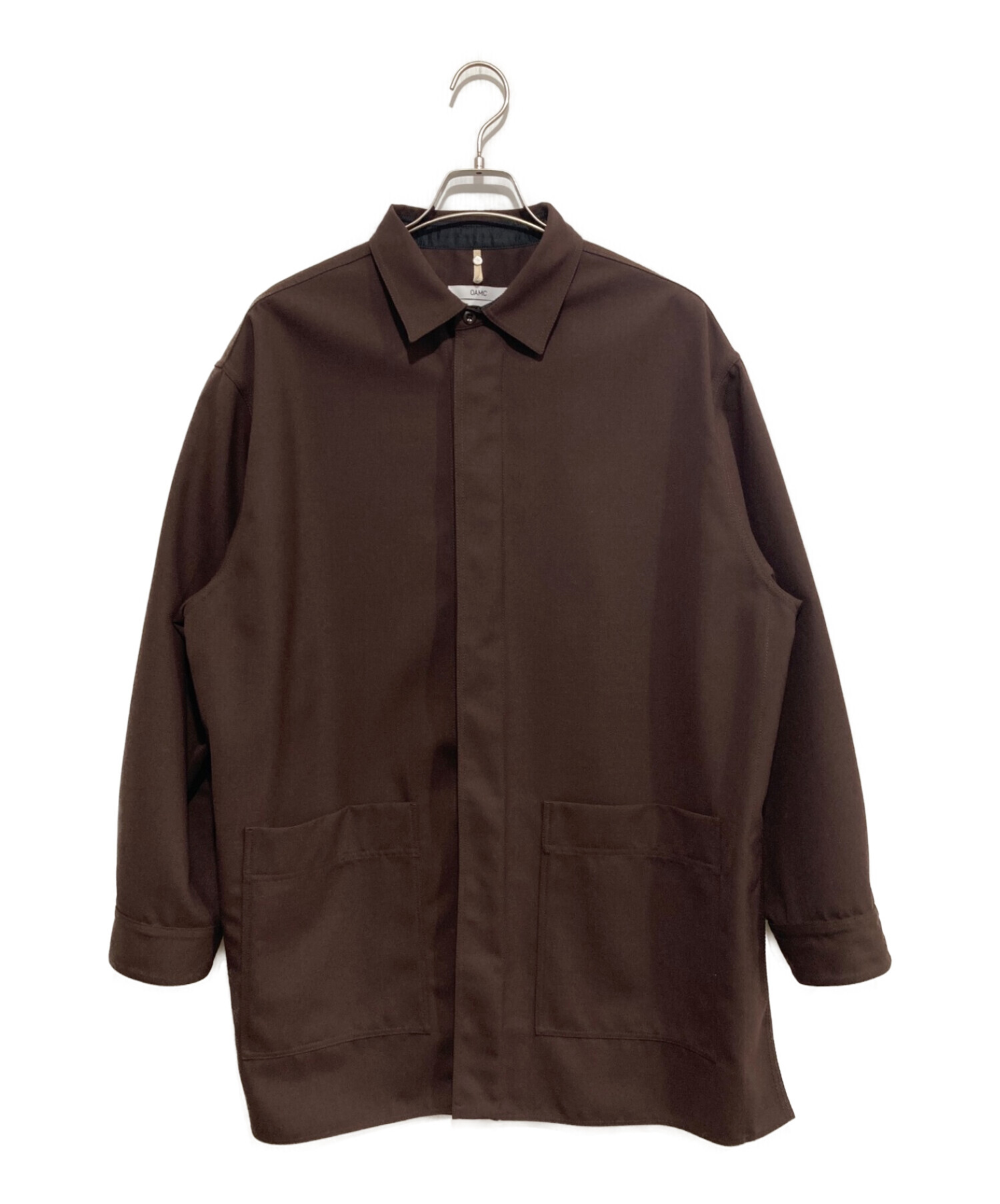 OAMC (オーエーエムシー) シャツジャケット ブラウン サイズ:L