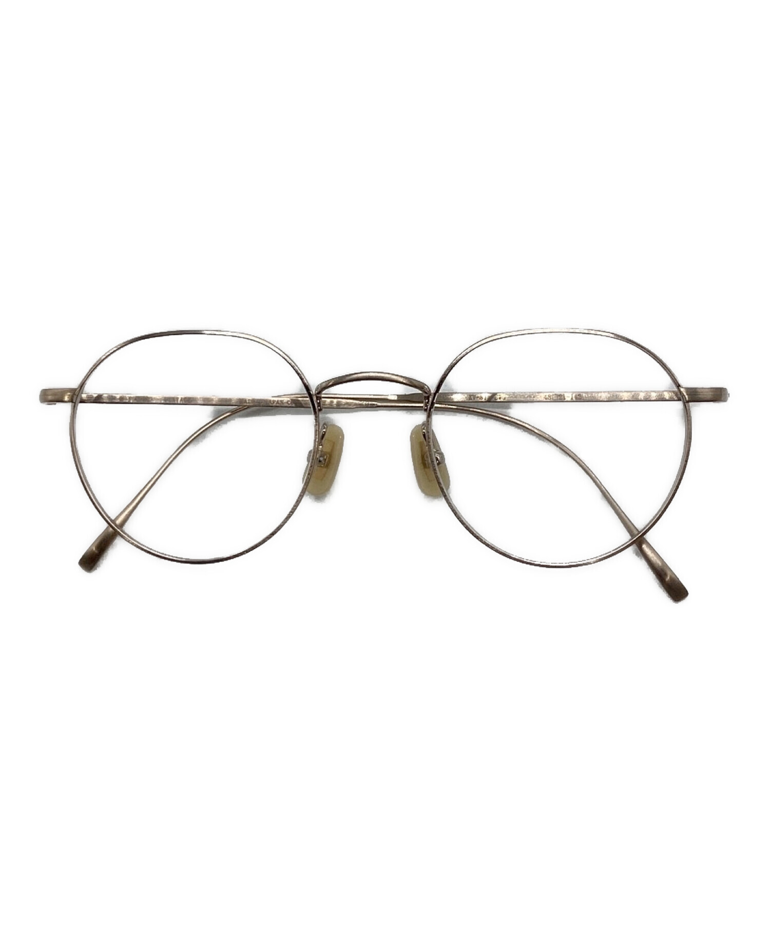 金子眼鏡 (カネコメガネ) 眼鏡 サイズ:48□21-142