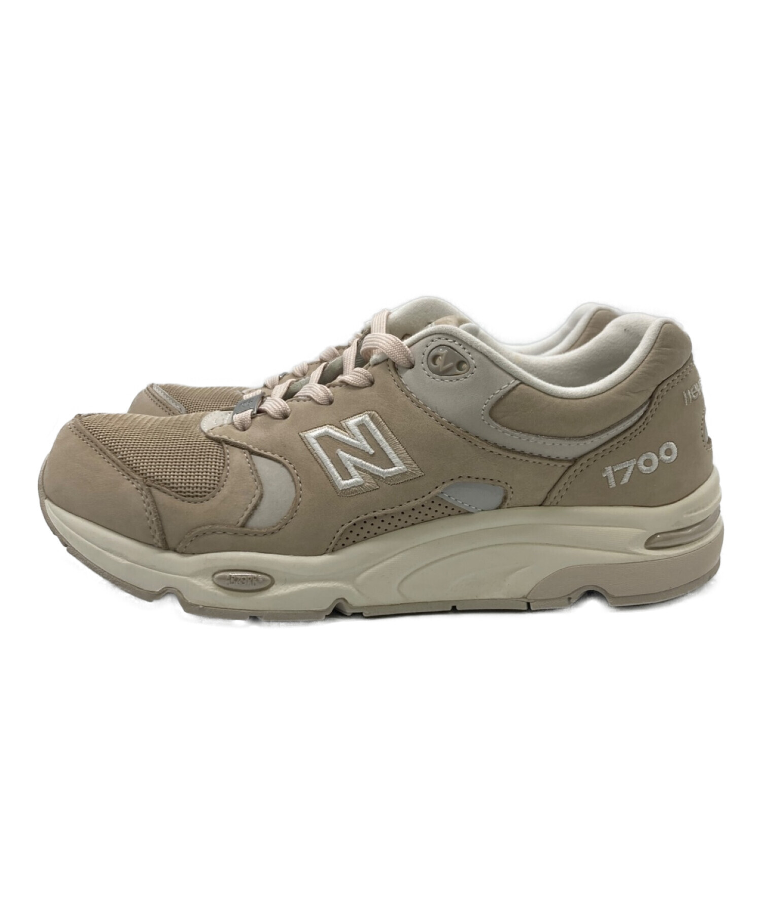 NEW BALANCE (ニューバランス) ローカットスニーカー / CM1700NM ベージュ サイズ:US 8.5