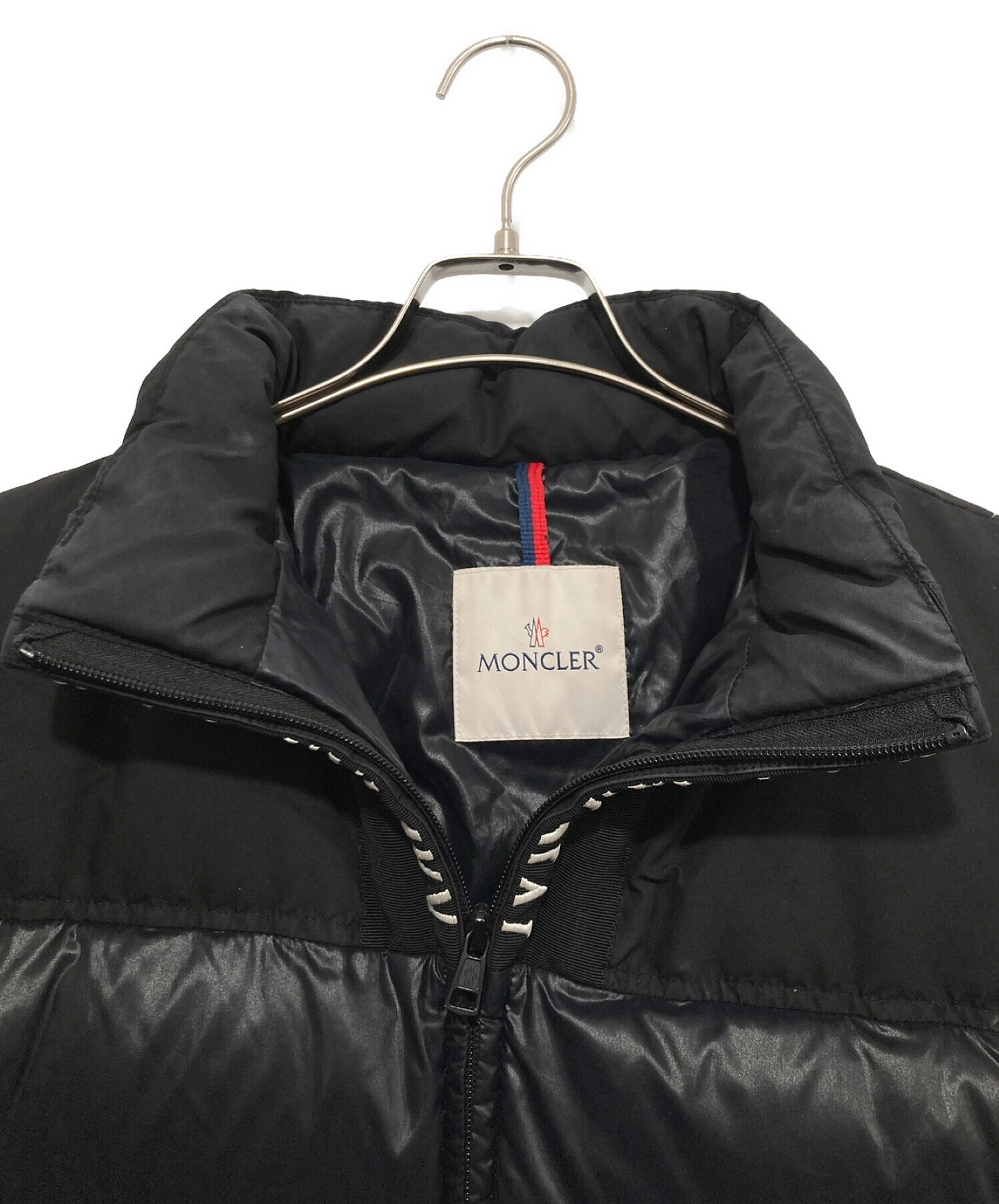 中古・古着通販】MONCLER (モンクレール) ダウンジャケット ブラック