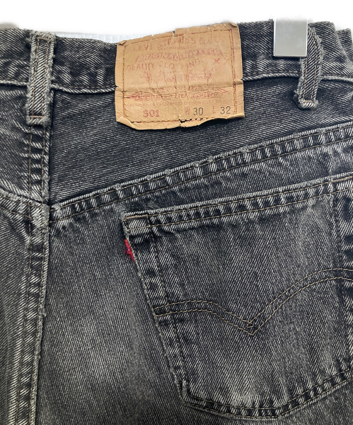 LEVI'S (リーバイス) 90‘s 501ブラックジーンズ ブラック サイズ:SIZE 30