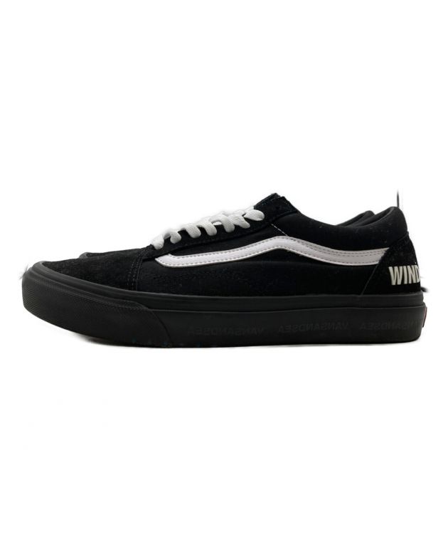 VANS (バンズ) WIND AND SEA (ウィンダンシー) OLD SKOOL ブラック サイズ:27.5CM