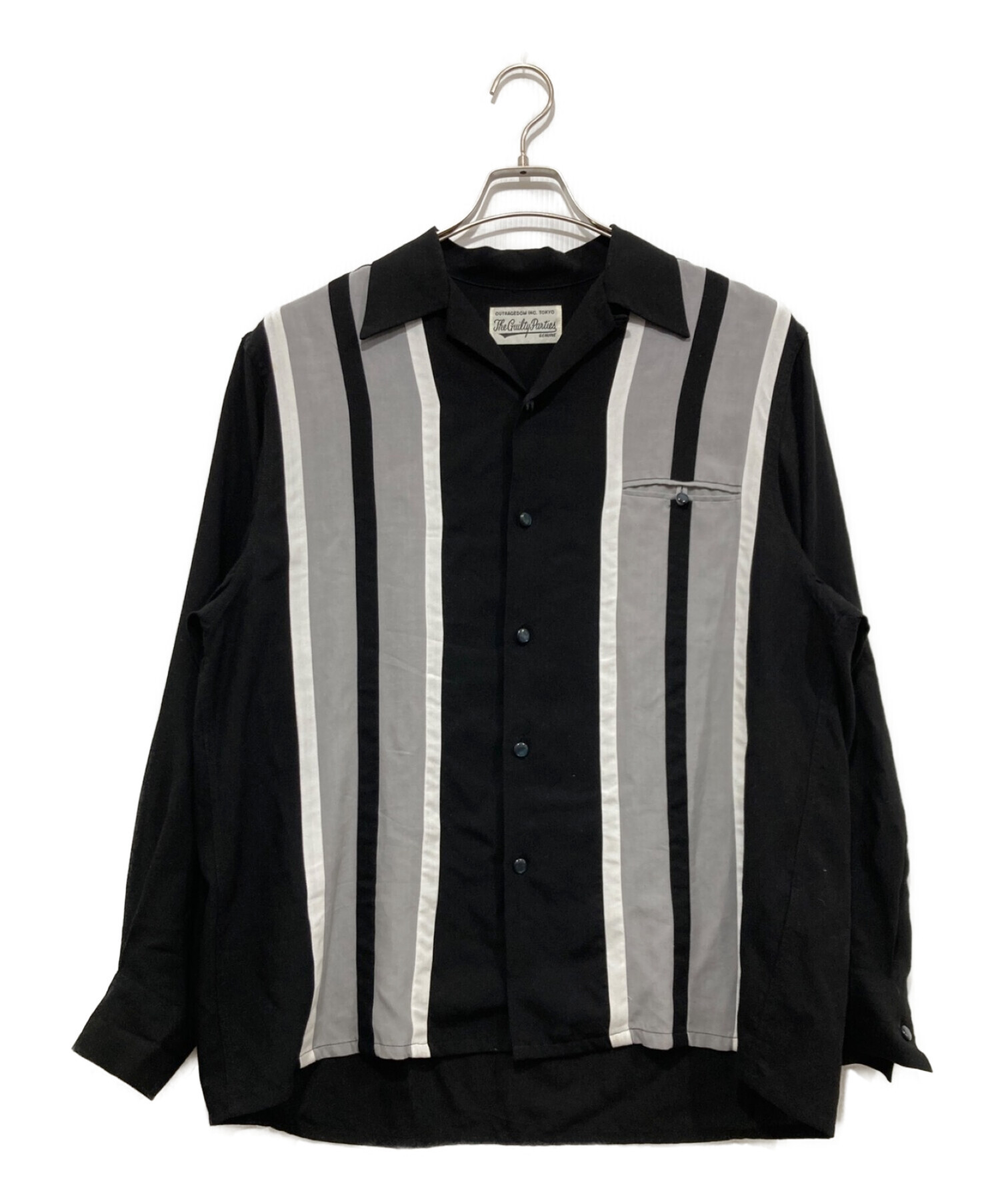 最新品低価WACKO MARIA 2トーンシャツ トップス