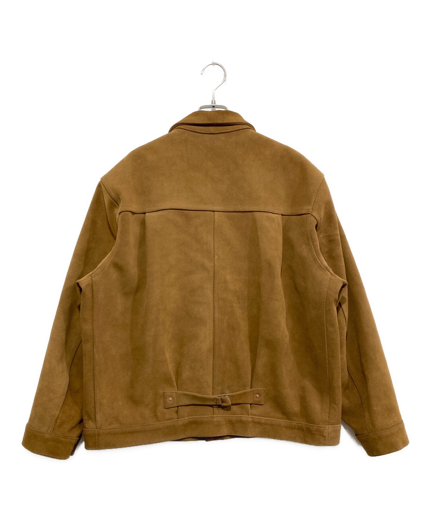 中古・古着通販】HOUSTON (ヒューストン) COW SUEDE TRACK JACKET ...