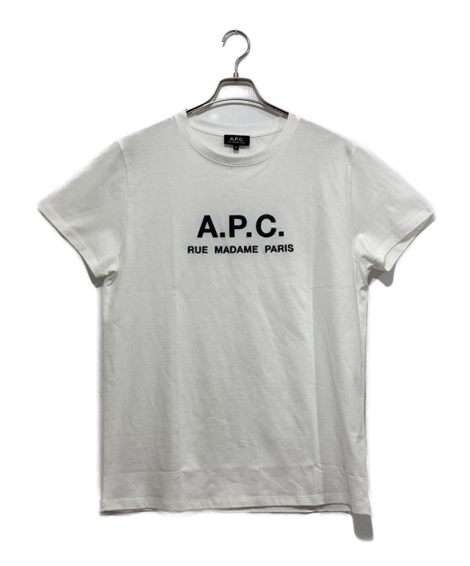 A.P.C. (アーペーセー) ロゴTシャツ ホワイト サイズ:M