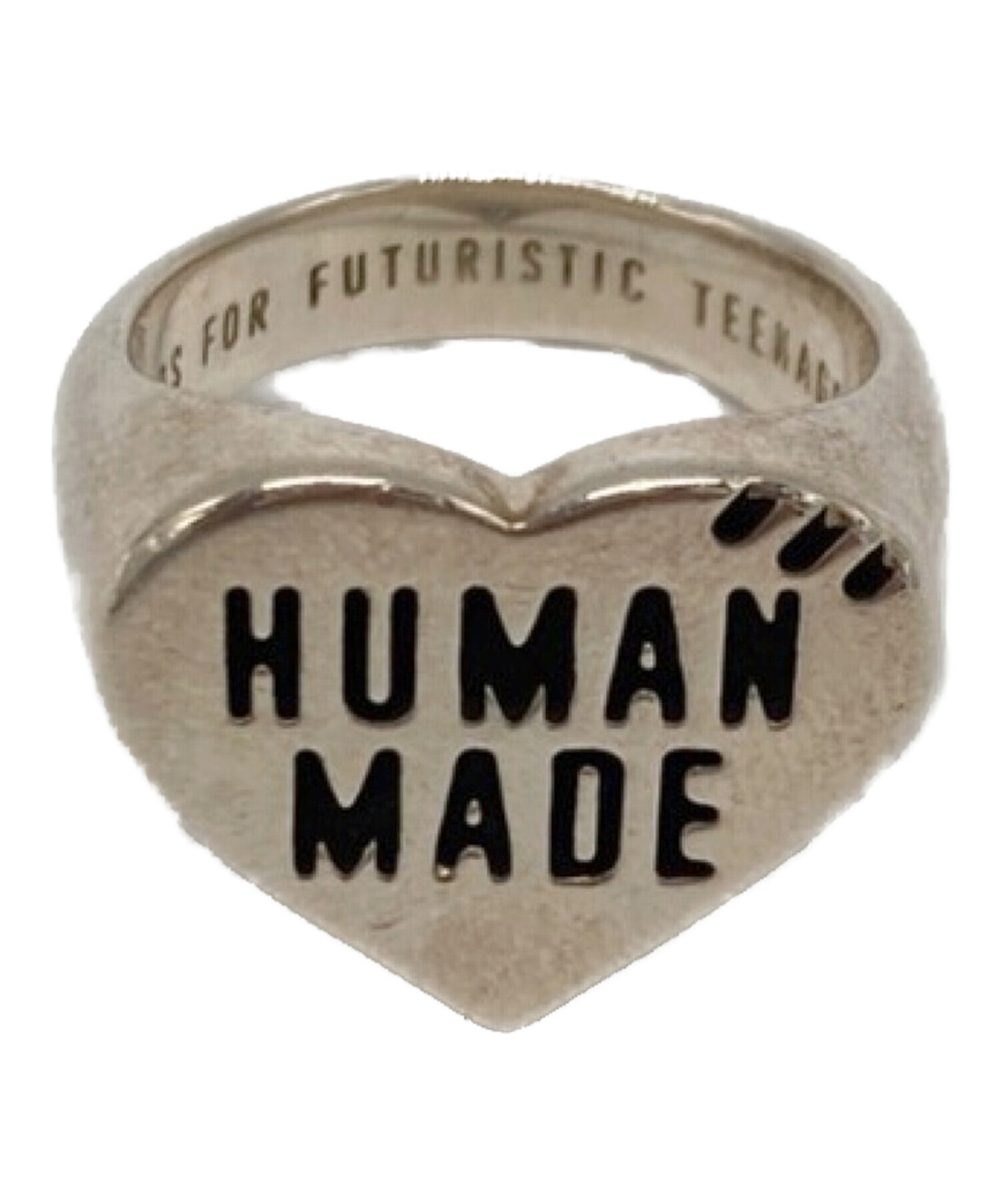 HUMAN MADE (ヒューマンメイド) HEART SILVER RING シルバー サイズ:15号