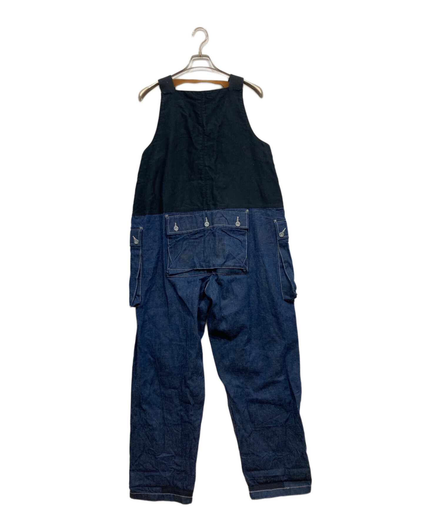 中古・古着通販】NIGEL CABOURN LYBRO (ナイジェルケーボン ライブロ) NAVAL DUNGAREE SPLIT インディゴ  サイズ:46｜ブランド・古着通販 トレファク公式【TREFAC FASHION】スマホサイト