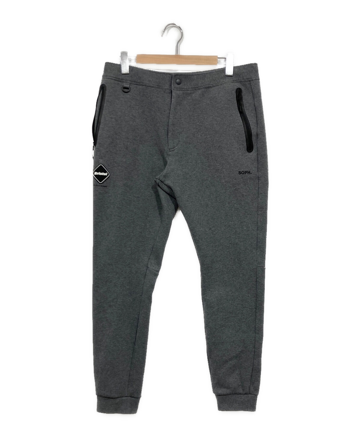 中古・古着通販】F.C.R.B. (エフシーアールビー) SWEAT TRAINING PANTS グレー サイズ:XL｜ブランド・古着通販  トレファク公式【TREFAC FASHION】スマホサイト