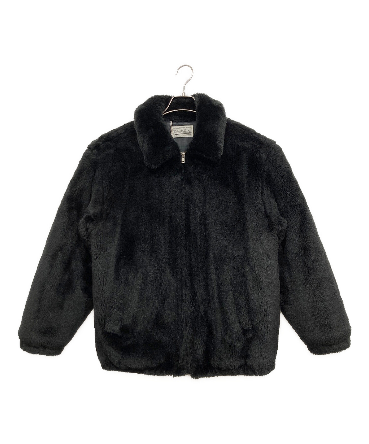 WACKO MARIA (ワコマリア) ファーコーチジャケット / FUR COACH JACKET ＠ ブラック サイズ:S